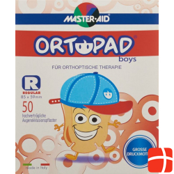 Ortopad Occlusionspflaster Regu Boys Ab 4j 50 Stück