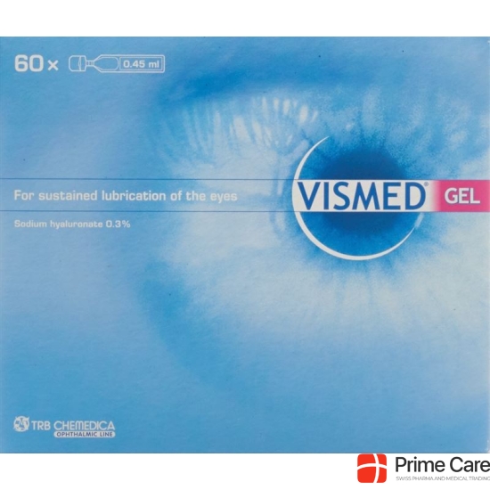 Vismed Monodosen Augengel 60x0.45ml buy online