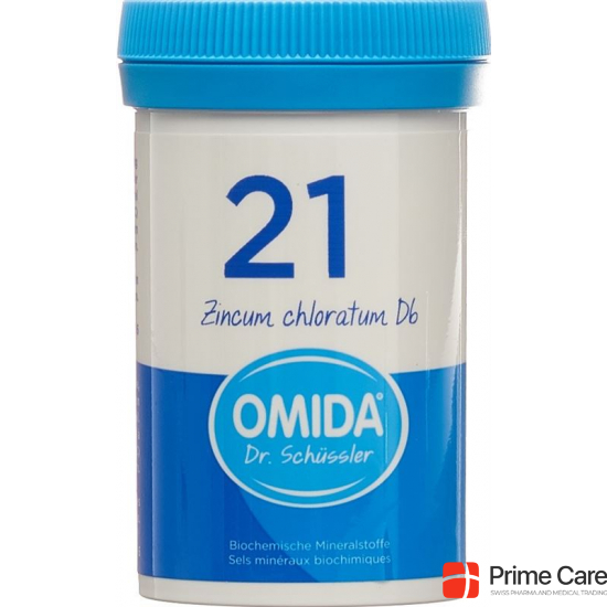 Omida Schüssler No21 Zinc Chlor Tabletten D 6 100g buy online