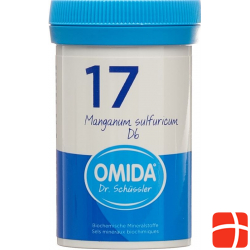 Omida Schüssler No17 Mang Sulf Tabletten D 6 100g