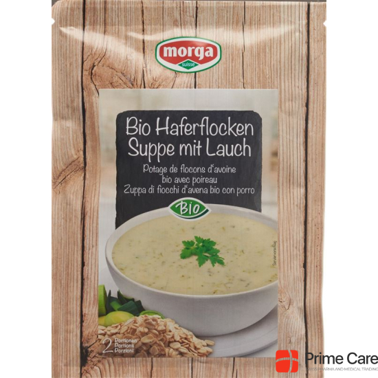 Morga Haferflocken Suppe mit Lauch Bio 45g buy online