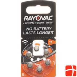 Rayovac Batterie Hörgeräte 1.4V V13 6 Stück