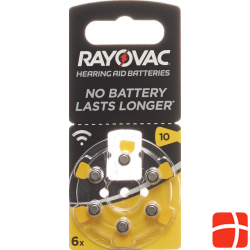 Rayovac Batterie Hörgeräte 1.4v V10 6 Stück