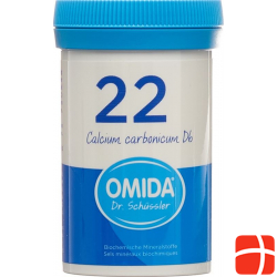 Omida Schüssler No22 Calc Carb Tabletten D 6 100g