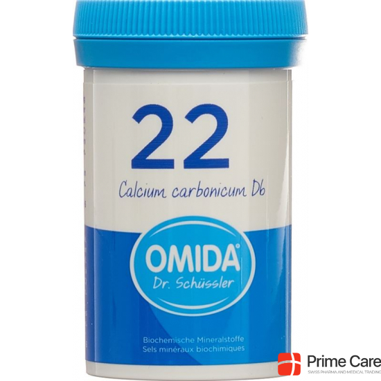 Omida Schüssler No22 Calc Carb Tabletten D 6 100g buy online