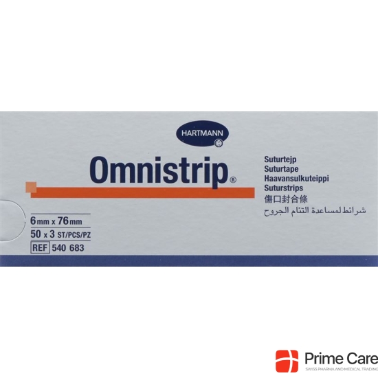 Omnistrip Wundnahtstreifen 6mm x 76mm 150 Stück buy online