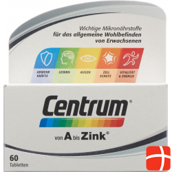 Centrum von A bis Zink 60 Tabletten