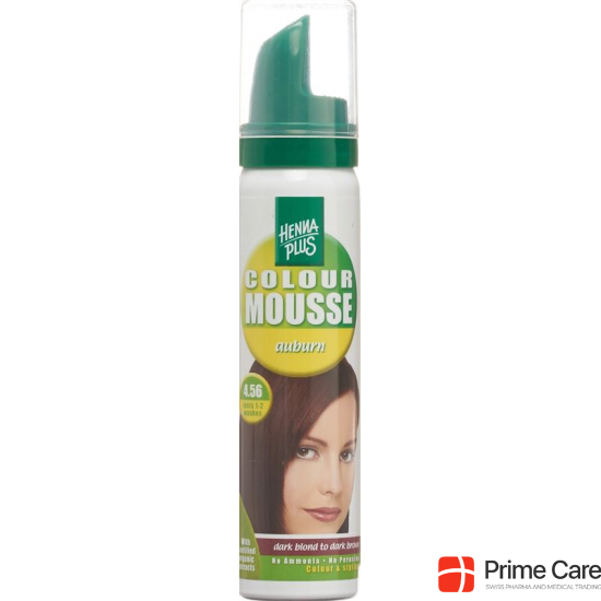 Henna Plus Colour Mousse Auburn 4.56 75ml buy online