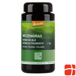 Naturkraftwerke Weizengras Pulver Demeter 50g