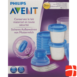 Avent Philips Via Muttermilch Becher 10 Stück