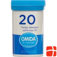 Omida Schüssler No20 Kal Alum Sul Tabletten D 6 100g