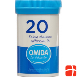 Omida Schüssler No20 Kal Alum Sul Tabletten D 6 100g