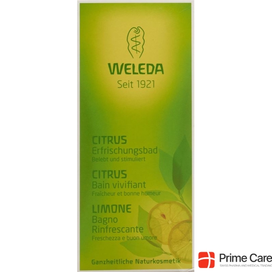 Weleda Citrus Erfrischungsbad Flasche 200ml buy online