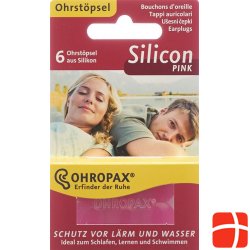 Ohropax Silicone earplugs 6 pieces