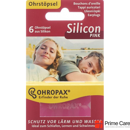Ohropax Silicone earplugs 6 pieces buy online