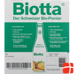Biotta Bio Ananas 6 Flaschen 5dl