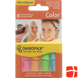 Ohropax Color Hearing protectors made of foam 8 pieces