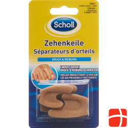Scholl toe wedges 1 small/2 large