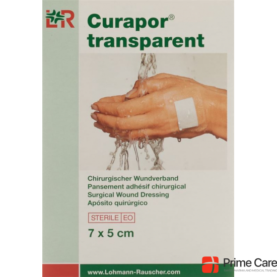 Curapor Wundverband 7x5cm Transparent 5 Beutel buy online