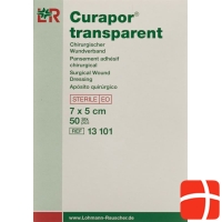 Curapor Wundverband 7x5cm Transparent 50 Beutel
