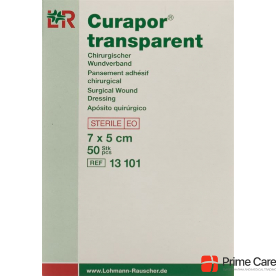Curapor Wundverband 7x5cm Transparent 50 Beutel buy online