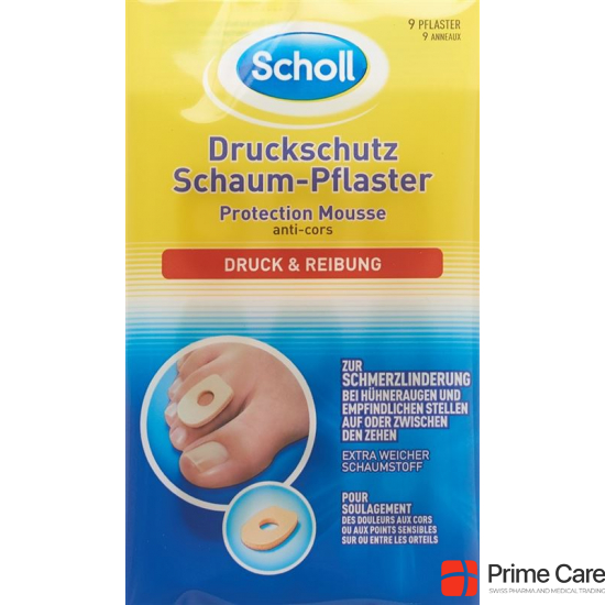 Scholl Druckschutz Schaum 9 Pflaster buy online