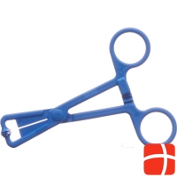 Sahag all-purpose clamp 13cm plastic blue
