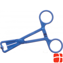 Sahag all-purpose clamp 13cm plastic blue