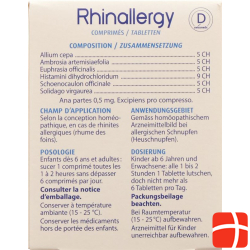 Rhinallergy Tabletten 60 Stück