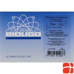 Bioligo Fer Lösung 20 Ampullen 2ml