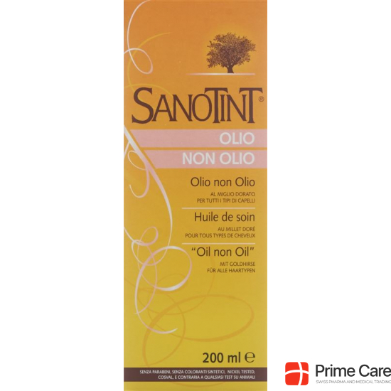 Sanotint Olio Non Olio Light restructuring Oil 200ml buy online
