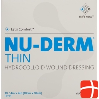 Let’s Comfort Nu-Derm Thin Hydrokolloidverband 10x10cm 10 Stück