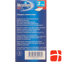 Nicotinell Fruit 2mg 24 Kaugummi