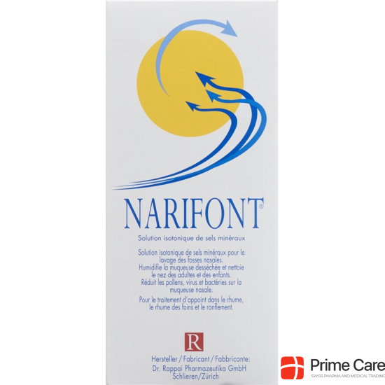 Narifont Isotonische Mineralsalzlösung ohne Ballonpumpe 1000ml buy online