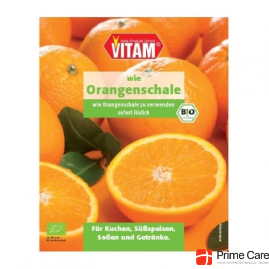 Vitam Aroma Orangenschalen Bio Beutel 30g buy online