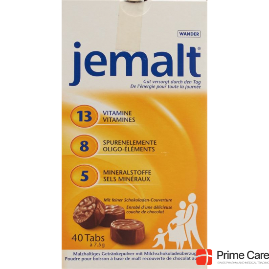 Jemalt 13+13 Tabs 40x 7.5g buy online