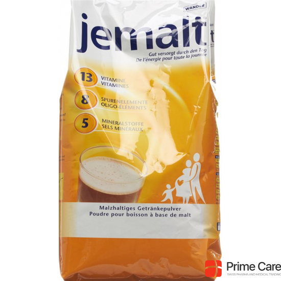 Jemalt 13+13 Powder Refill Bag 900g buy online