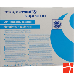 Sempermed Supreme surgical gloves 7 sterile 50 pairs