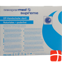 Sempermed Supreme surgical gloves 7.5 sterile 50 pairs