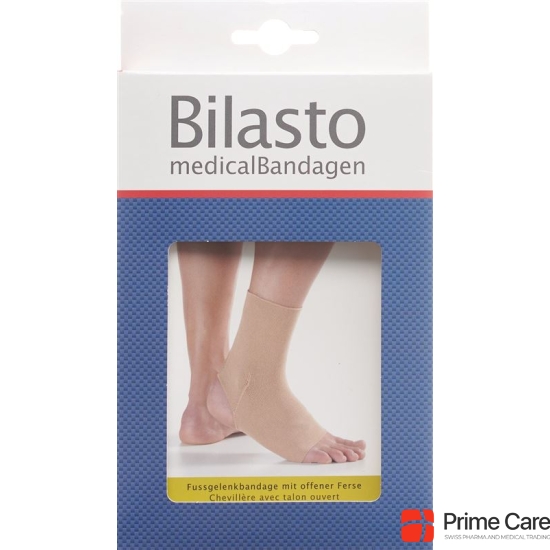 Bilasto Fussgelenkbandage Ferse Offen Grösse L Beige buy online