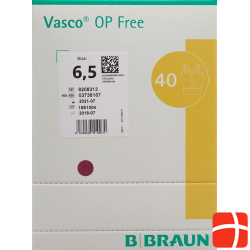 Vasco OP Free Handschuhe Grösse 6.5 40 Paar