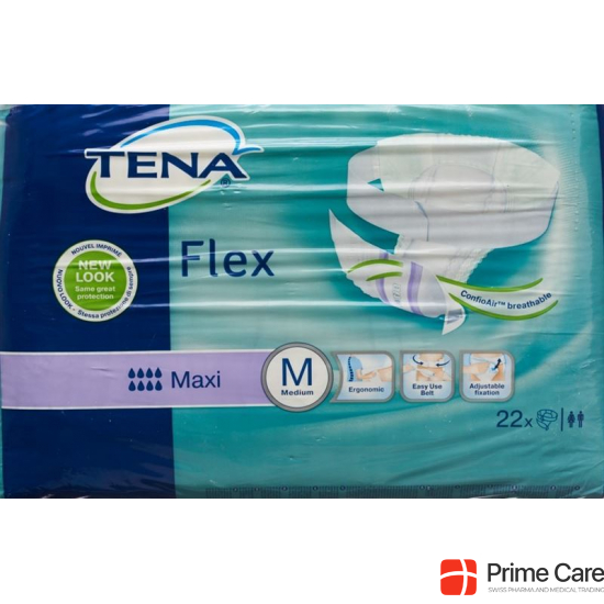 Tena Flex Maxi Vorlagen Grösse M 22 Stück buy online