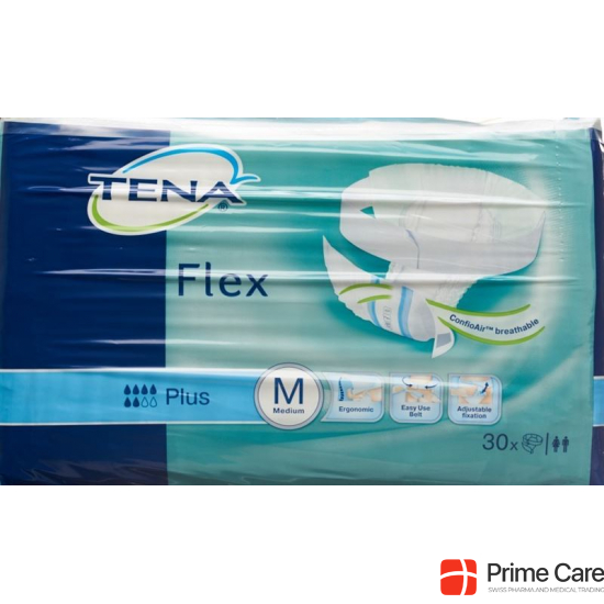 Tena Flex Plus Vorlagen Grösse M 30 Stück buy online