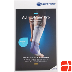 AchilloTrain Pro Aktivbandage Achillessehne Grösse 2 Titan