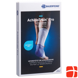 AchilloTrain Pro Aktivbandage Achillessehne Grösse 4 Titan