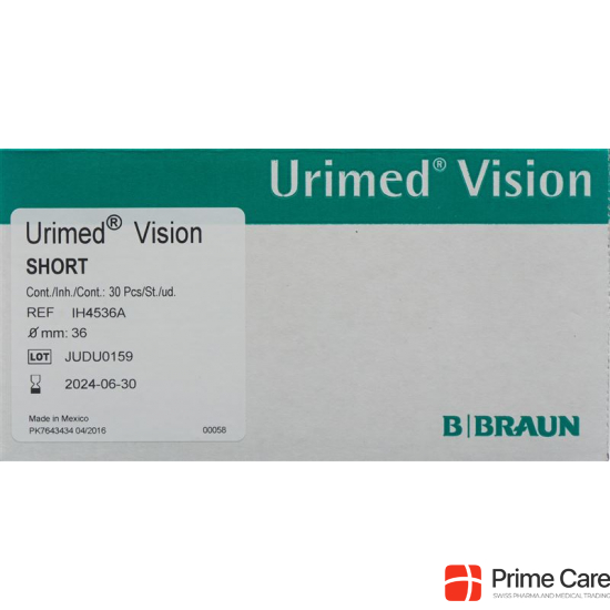Urimed Vision Urinal Kondom 25mm Short 30 Stück buy online
