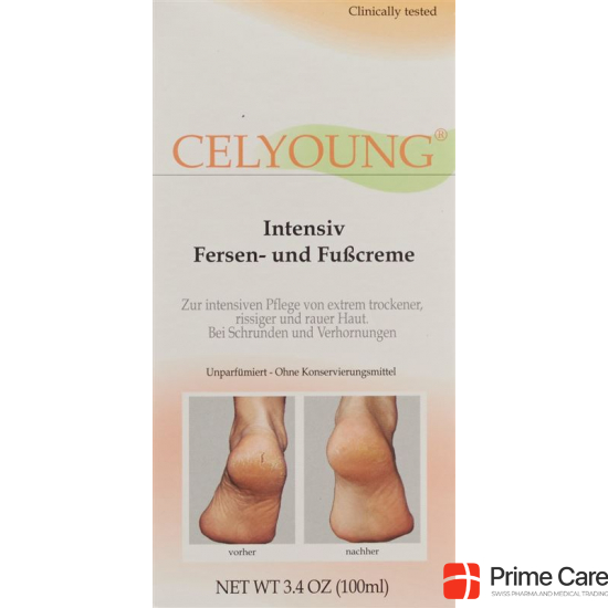 Celyoung Fersen- und Fusscreme 100ml buy online