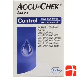 Accu-Chek Aviva Control Solution 2 x 2.5 ml