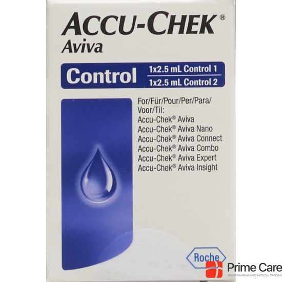 Accu-Chek Aviva Control Solution 2 x 2.5 ml