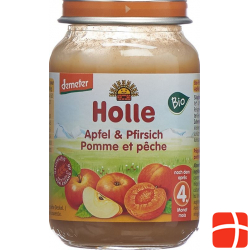 Holle Peach & Apple from the 4th month organic 190g